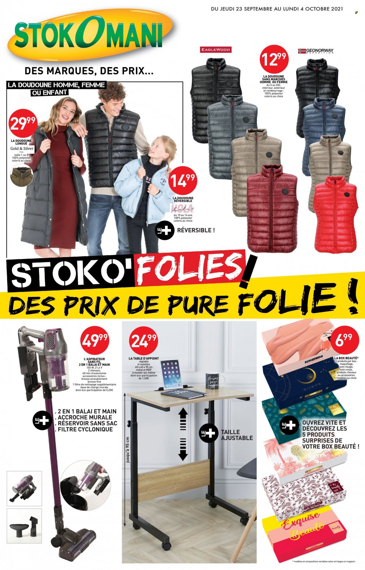 Catalogue Stokomani - 23/09/2021 - 04/10/2021. Page 1
