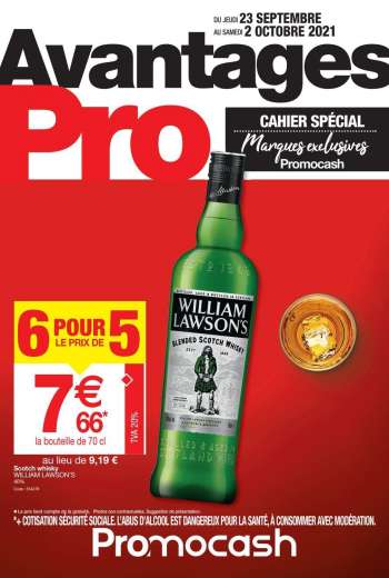 Catalogue Promocash - 23/09/2021 - 02/10/2021.