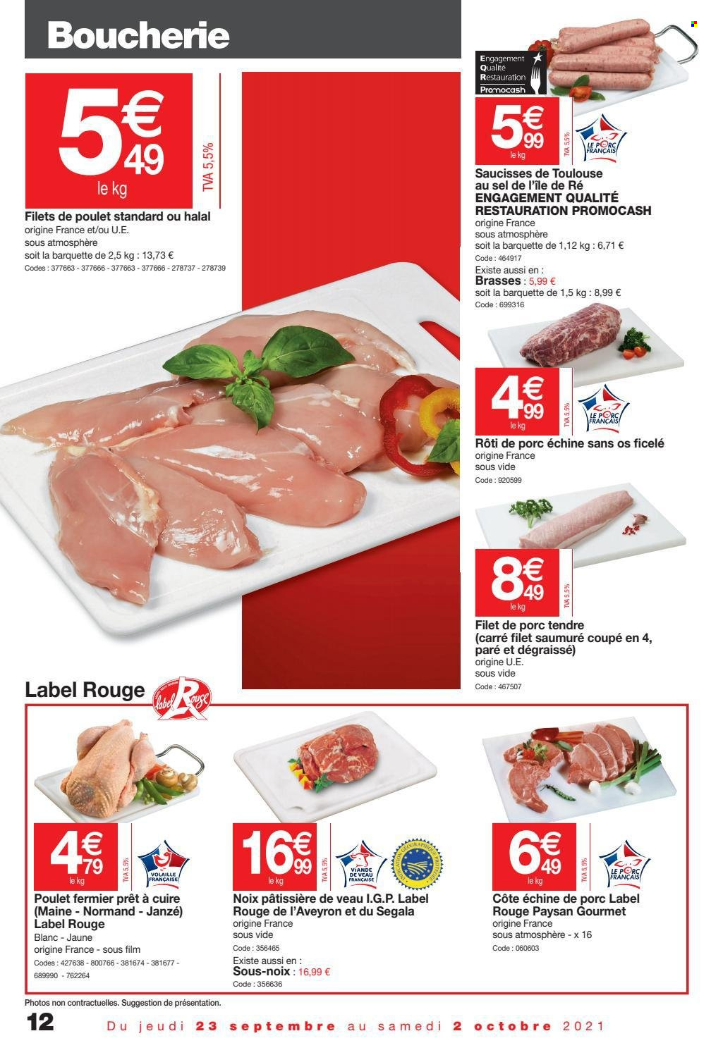 Catalogue Promocash - 23/09/2021 - 02/10/2021. Page 12