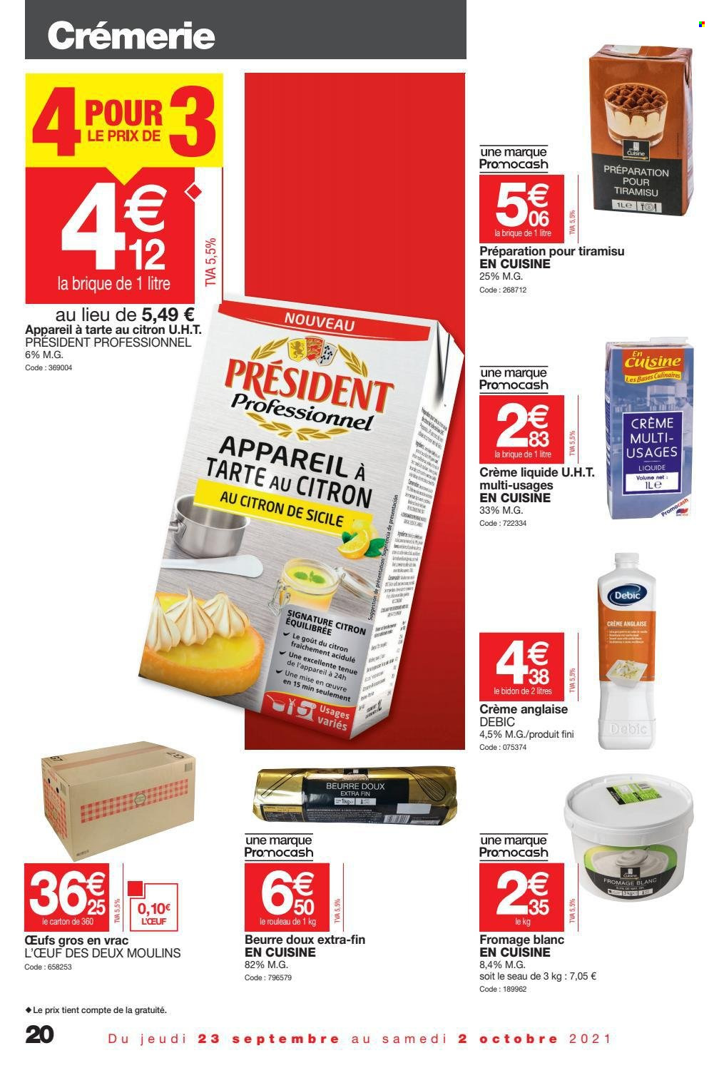 Catalogue Promocash - 23/09/2021 - 02/10/2021. Page 20