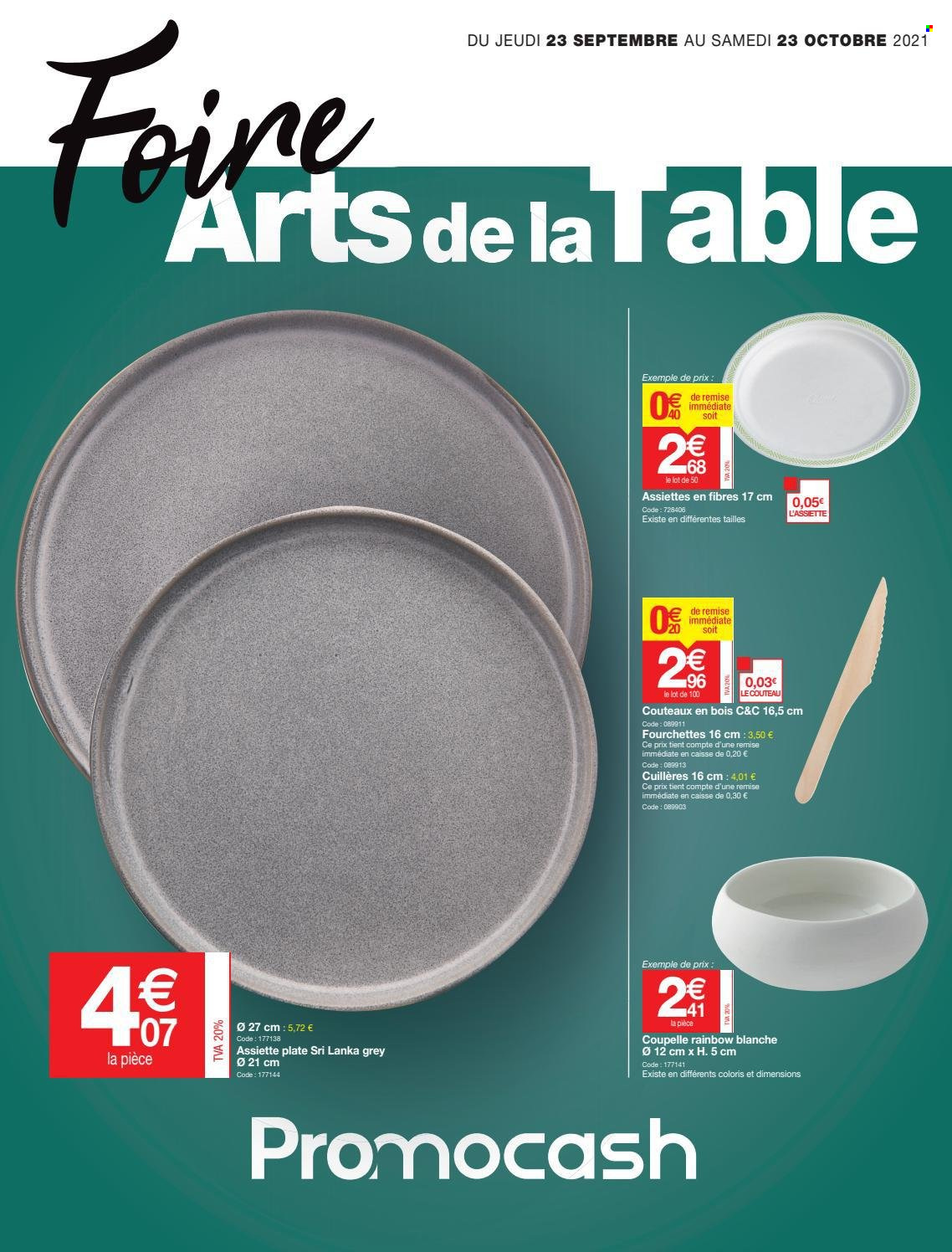 Catalogue Promocash - 23/09/2021 - 23/10/2021. Page 1