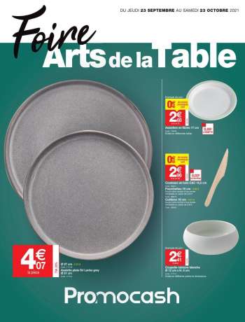 Catalogue Promocash - 23/09/2021 - 23/10/2021.