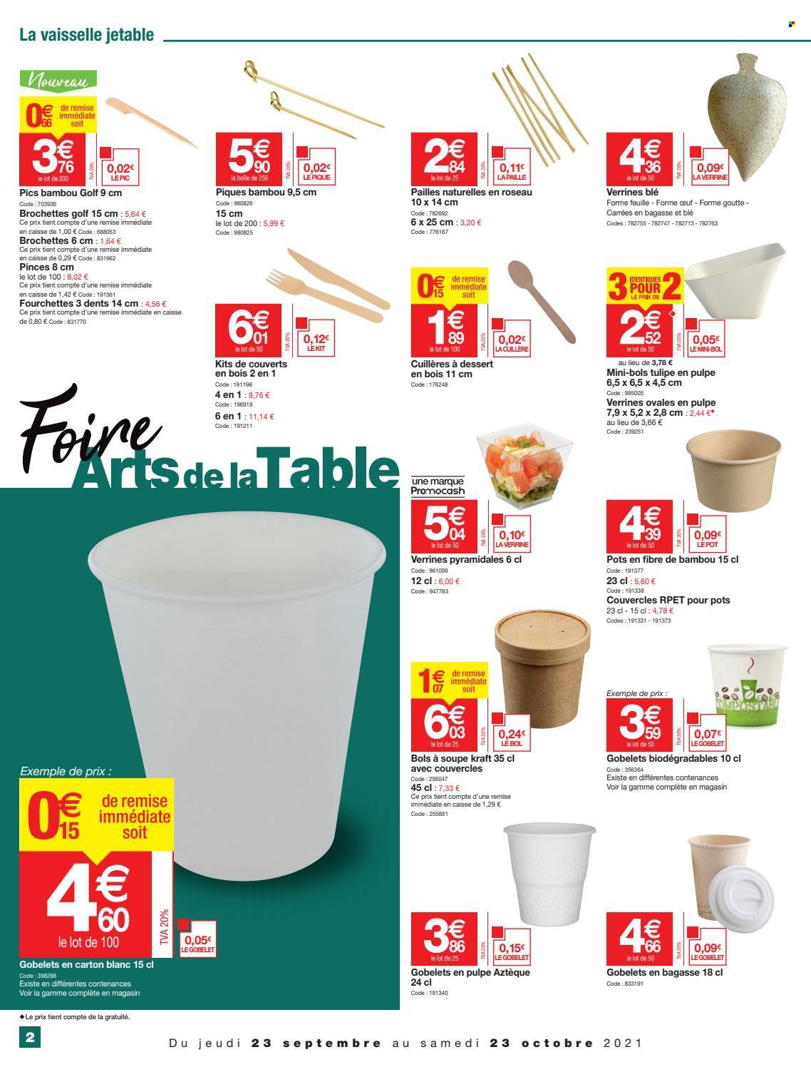 Catalogue Promocash - 23/09/2021 - 23/10/2021. Page 2