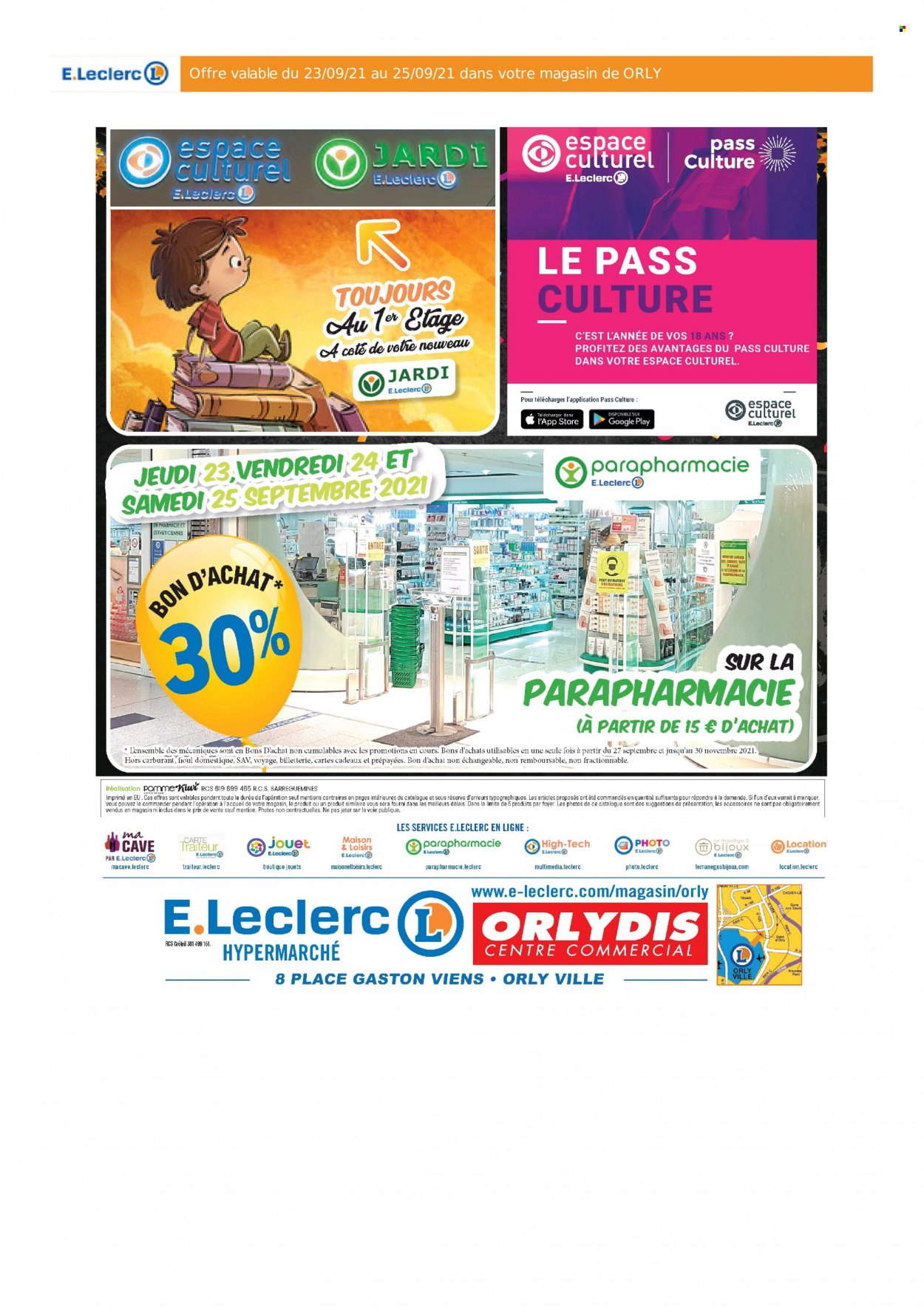 Catalogue E.Leclerc - 23/09/2021 - 25/09/2021. Page 4