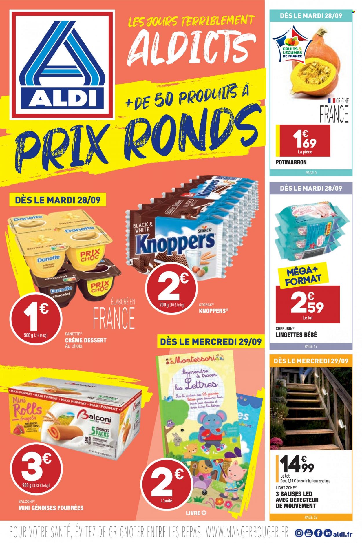Catalogue ALDI - 28/09/2021 - 04/10/2021. Page 1