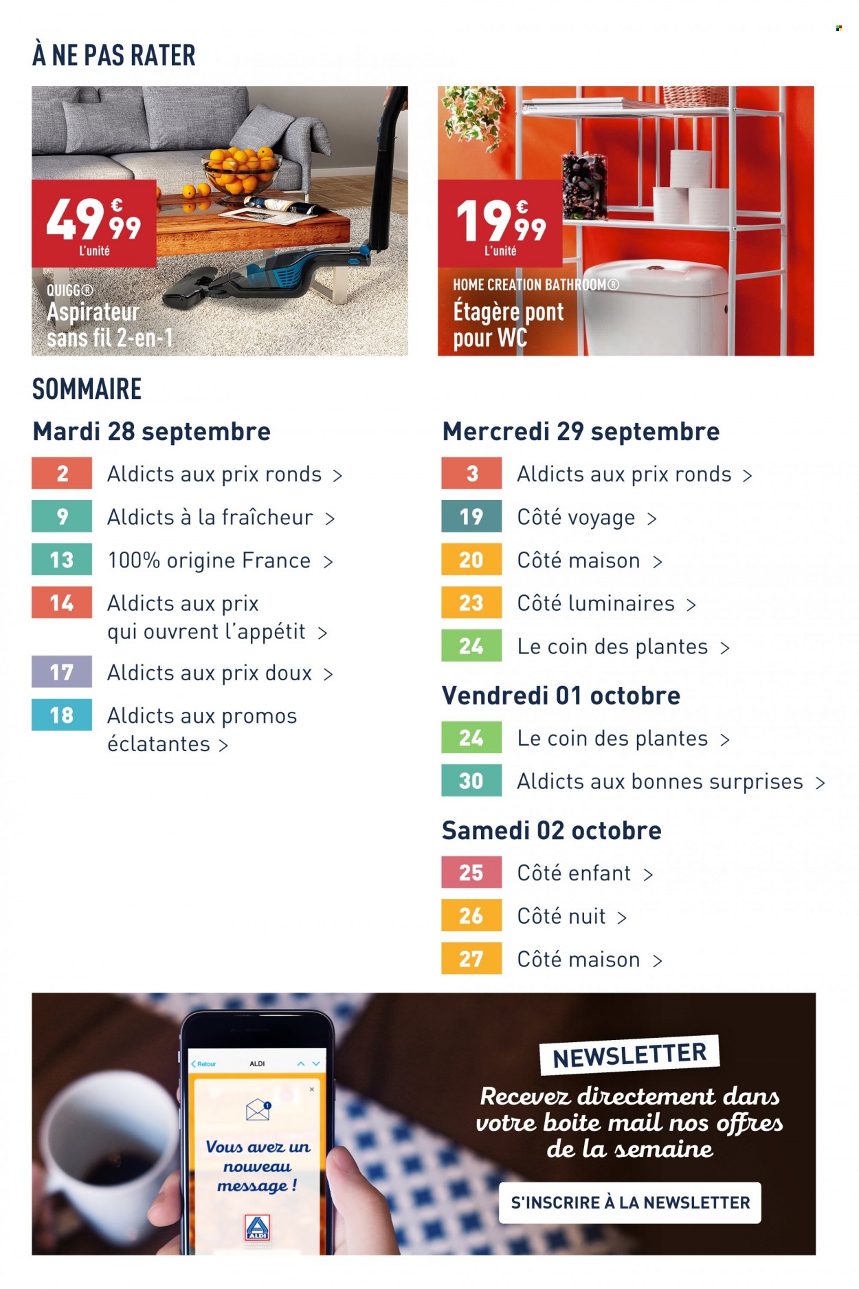 Catalogue ALDI - 28/09/2021 - 04/10/2021. Page 3