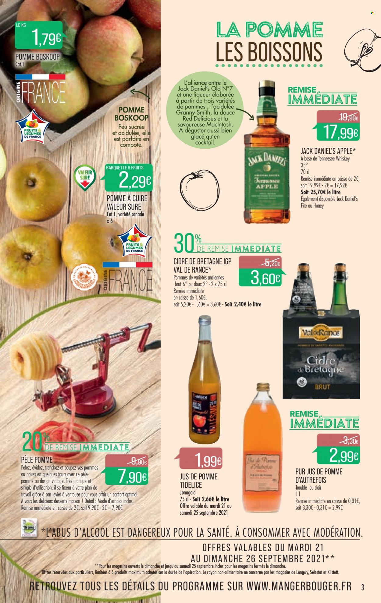 Catalogue Supermarché Match - 21/09/2021 - 26/09/2021. Page 3