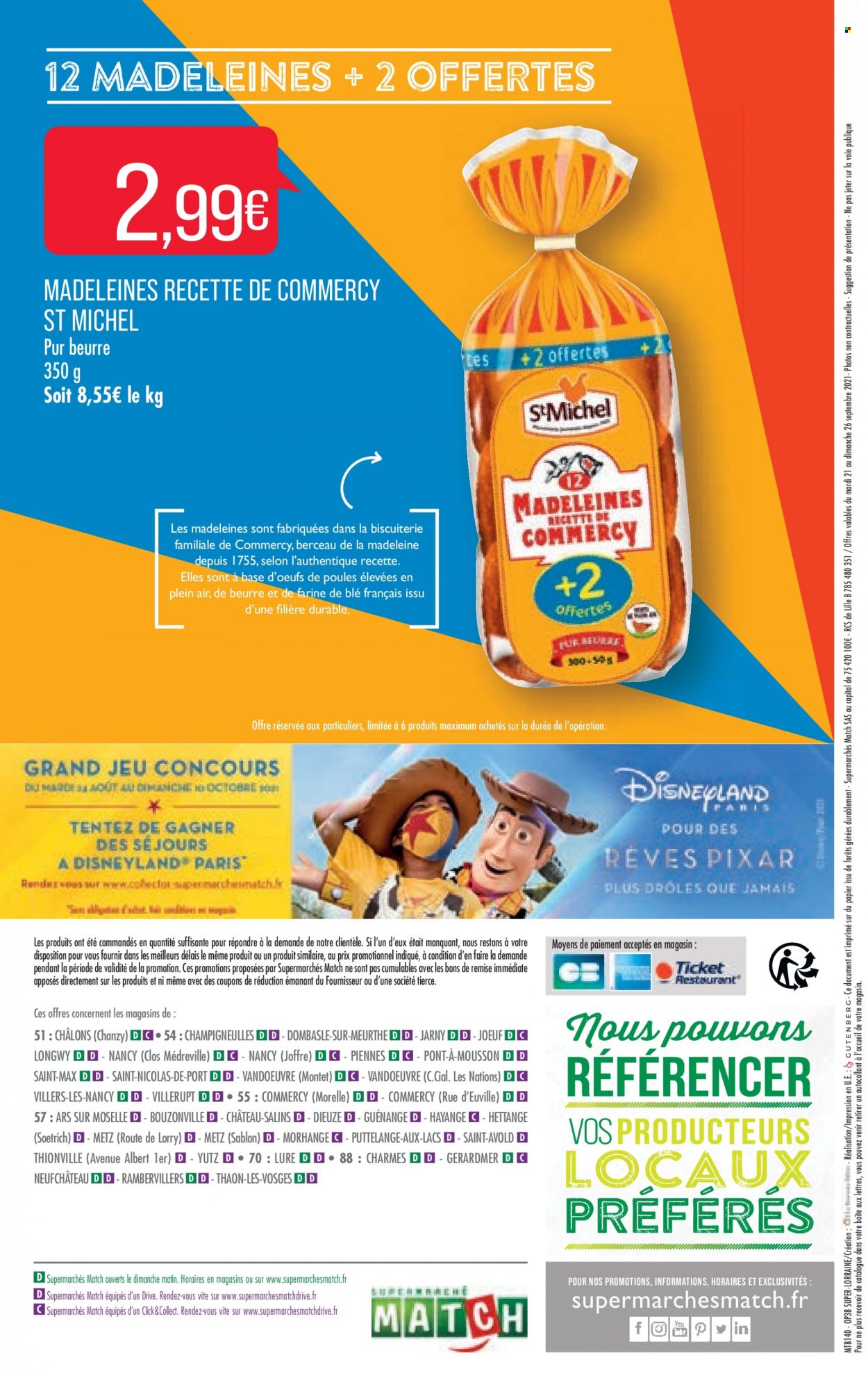 Catalogue Supermarché Match - 21/09/2021 - 26/09/2021. Page 20