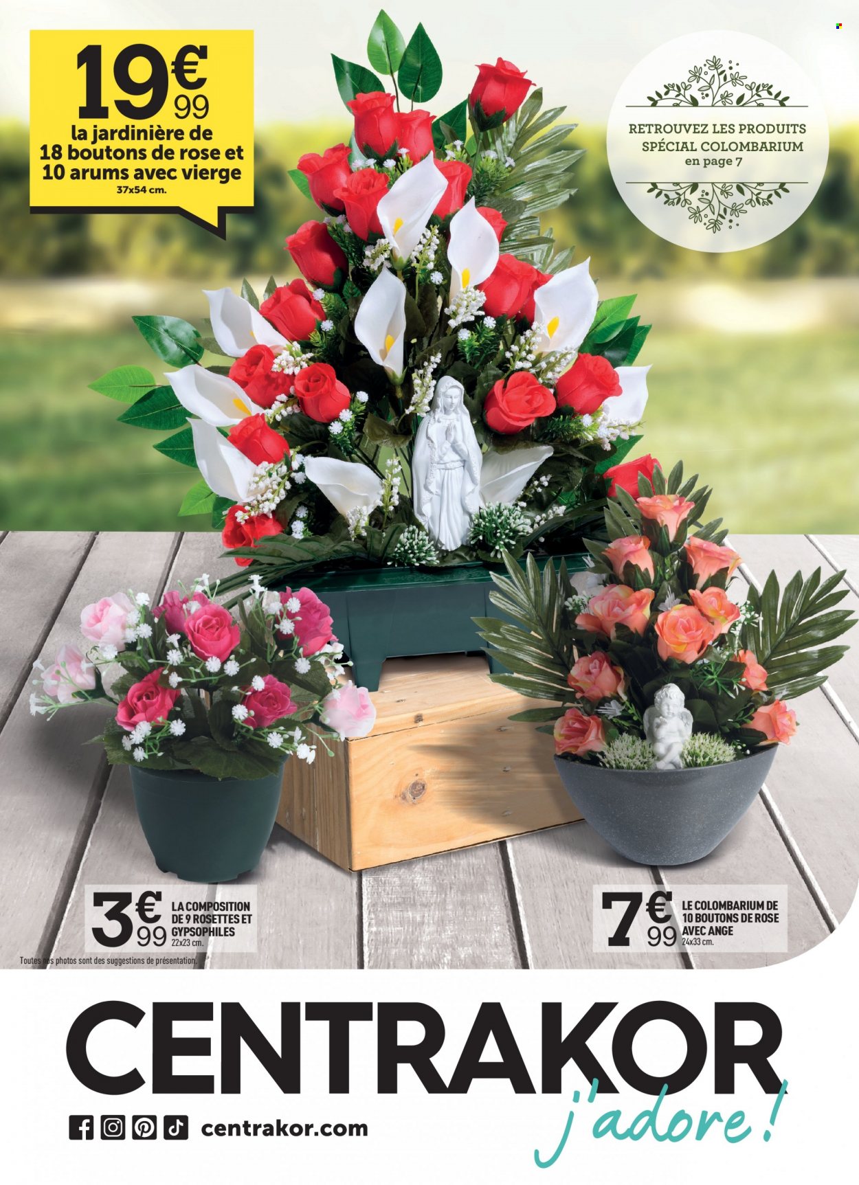 thumbnail - Catalogue Centrakor - 30/09/2021 - 31/10/2021 - Produits soldés - jardinière. Page 1.