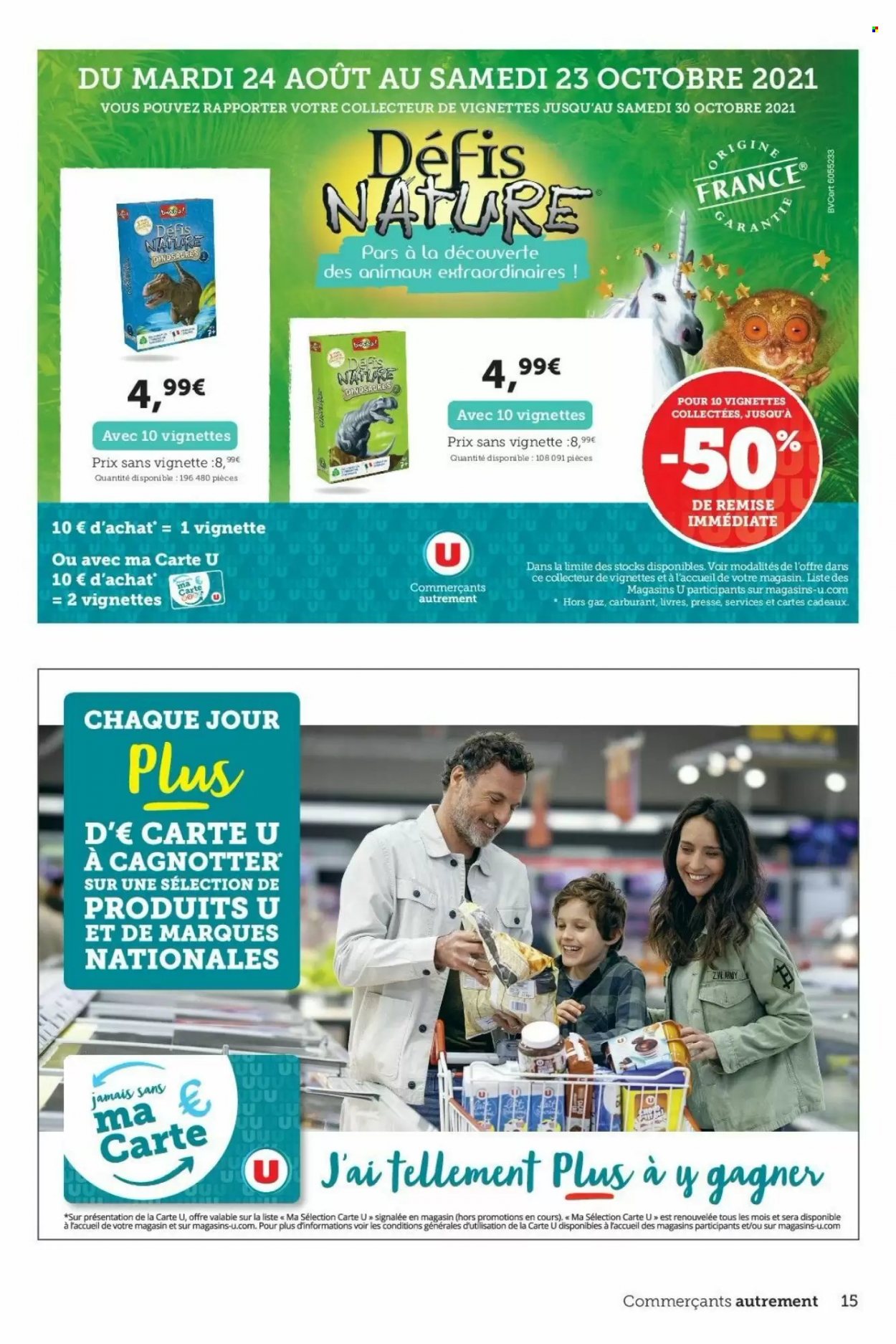 Catalogue SUPER U - 21/09/2021 - 02/10/2021. Page 15