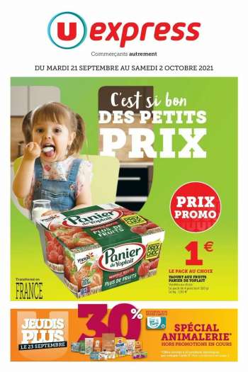 Catalogue U express - 21/09/2021 - 02/10/2021.