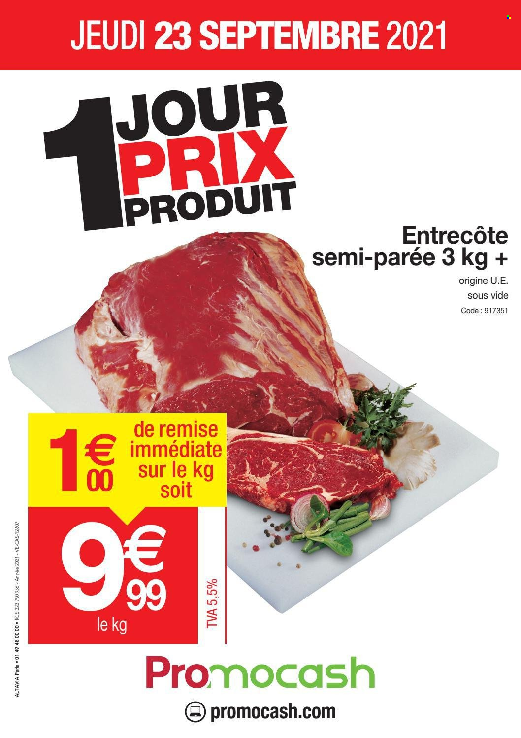 Catalogue Promocash - 23/09/2021 - 23/09/2021. Page 1