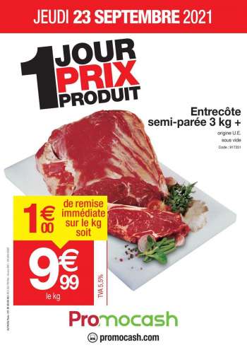 Catalogue Promocash - 23/09/2021 - 23/09/2021.