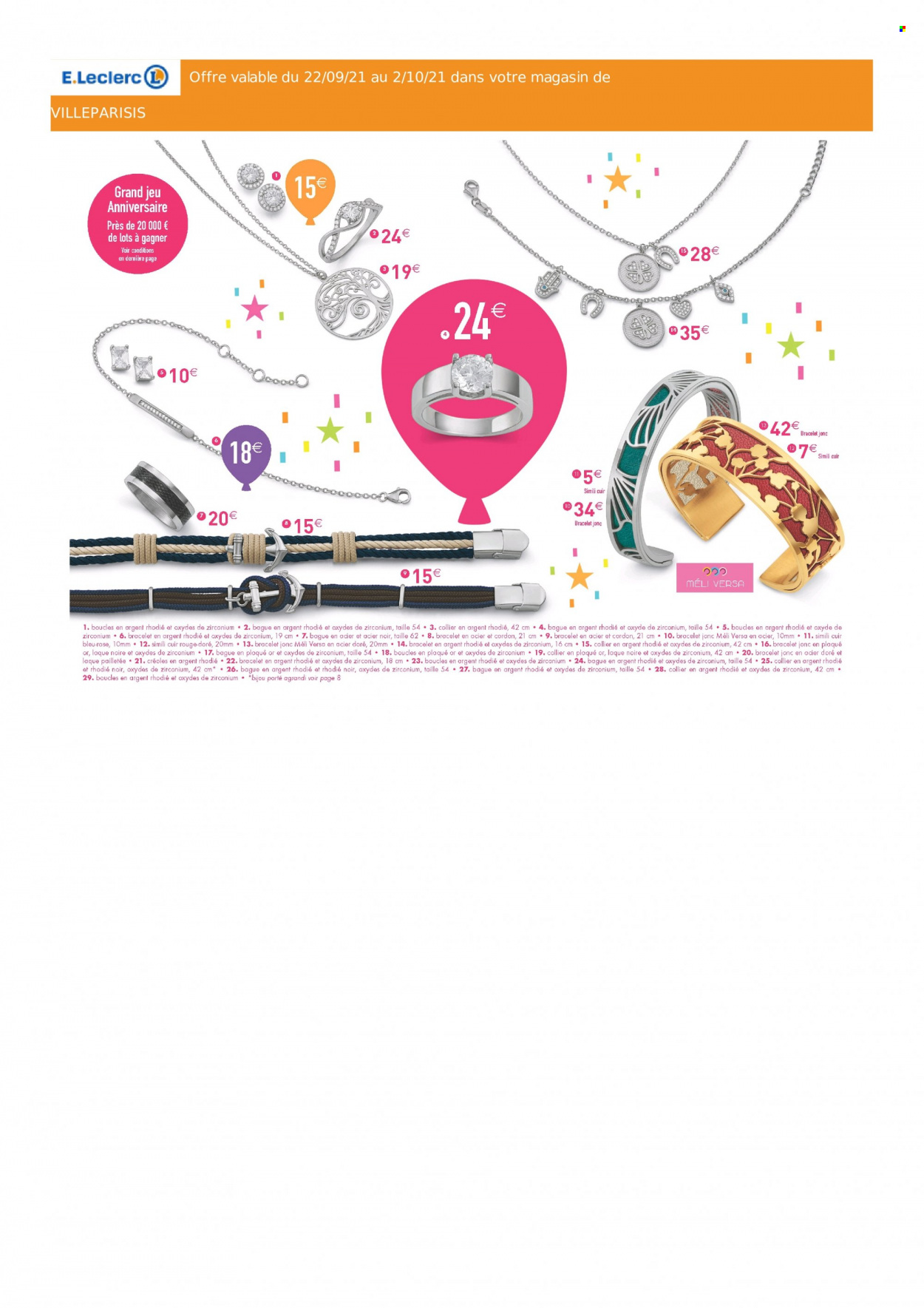 Catalogue E.Leclerc - 22/09/2021 - 02/10/2021. Page 6