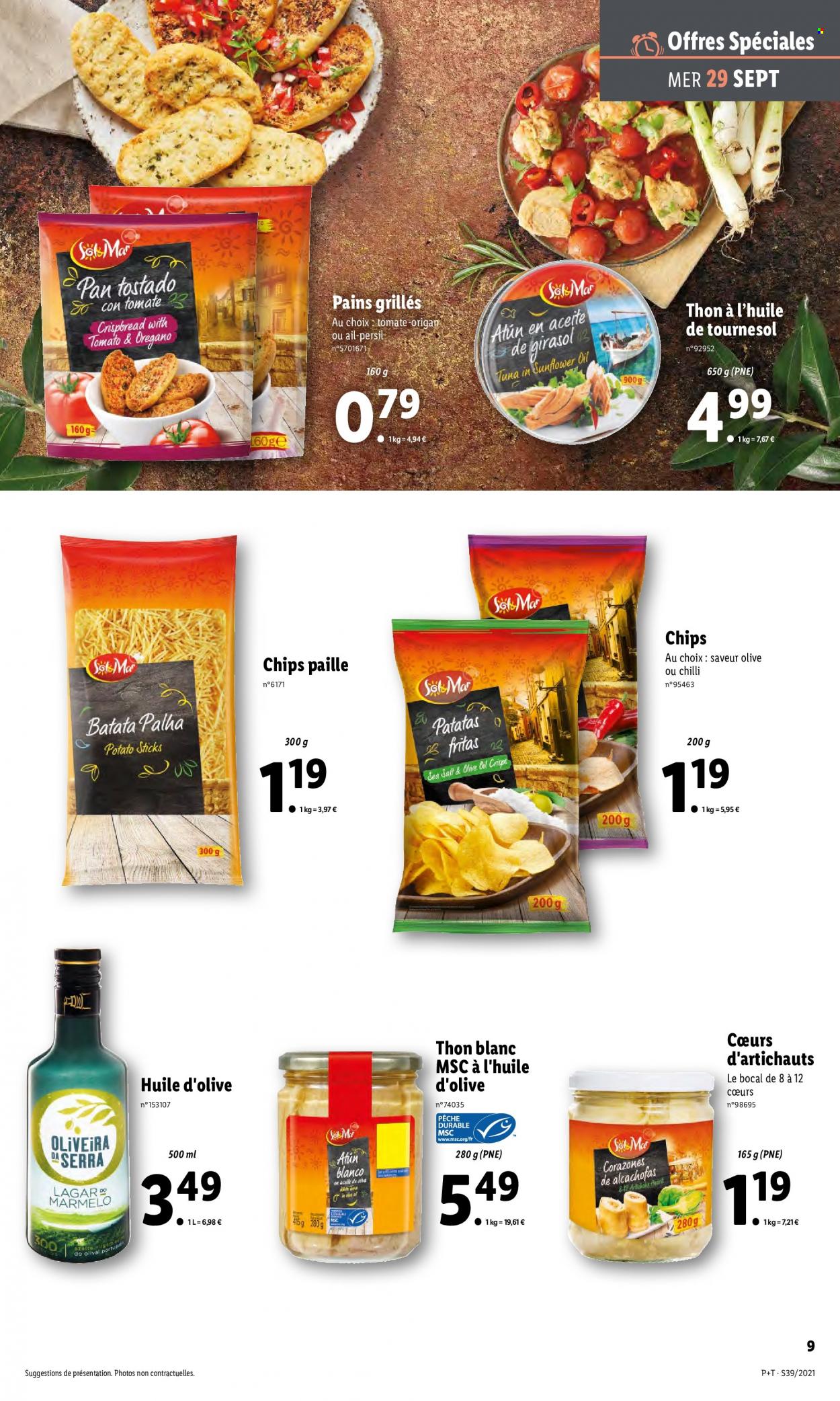 Catalogue Lidl - 29/09/2021 - 05/10/2021. Page 9