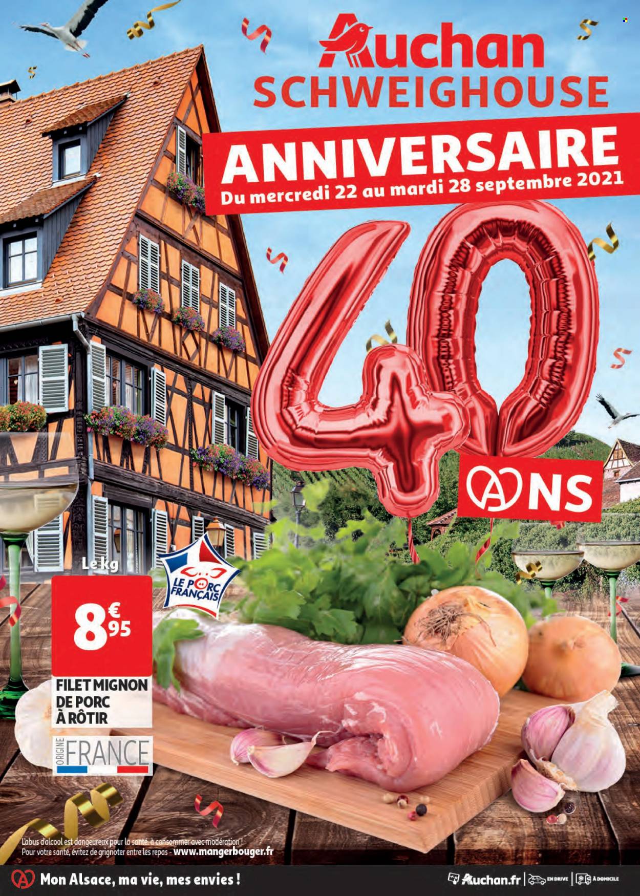 thumbnail - Catalogue Auchan - 22/09/2021 - 28/09/2021.