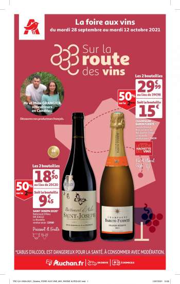Catalogue Auchan - 28/09/2021 - 12/10/2021.