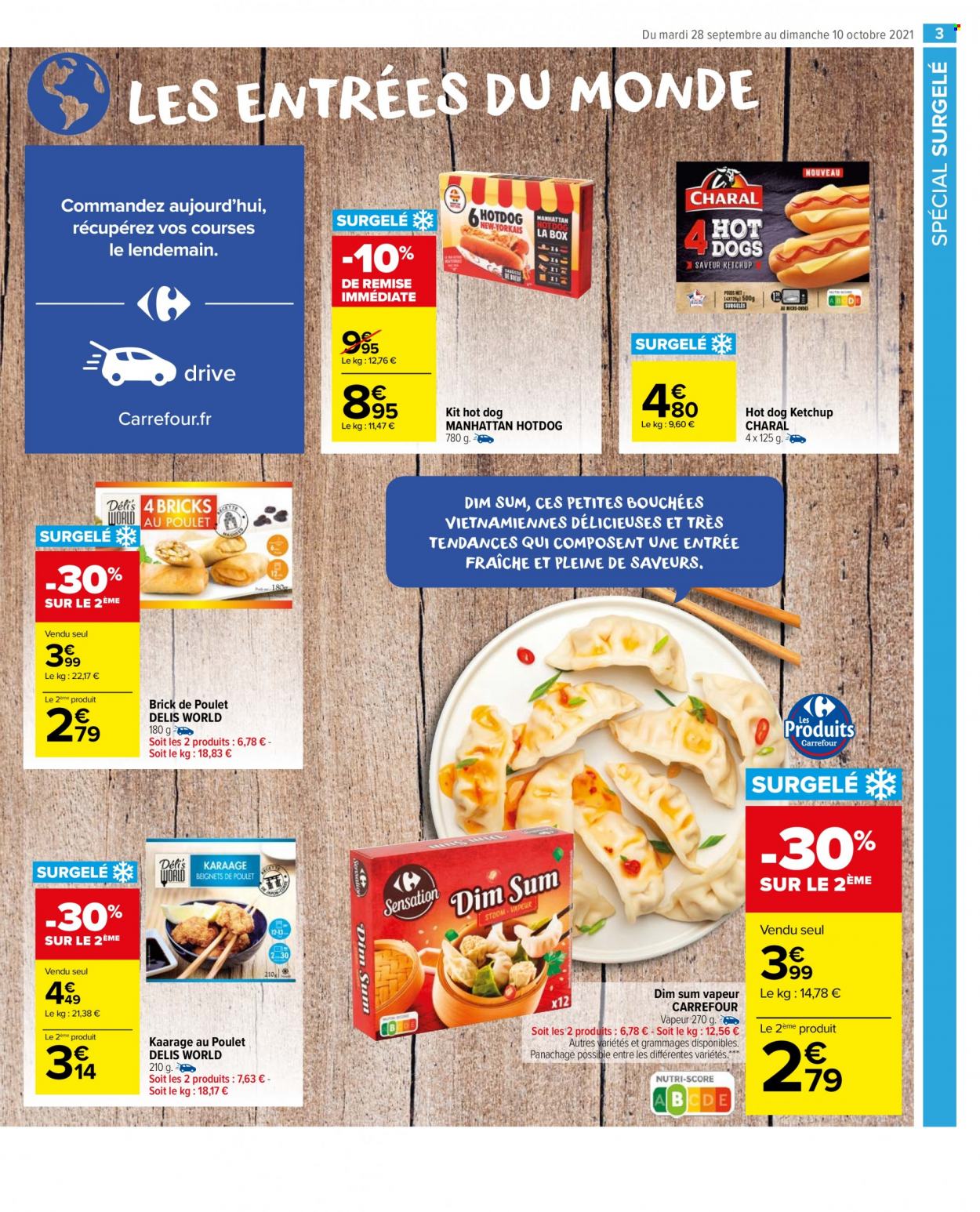 Catalogue Carrefour Market - 28/09/2021 - 10/10/2021. Page 3