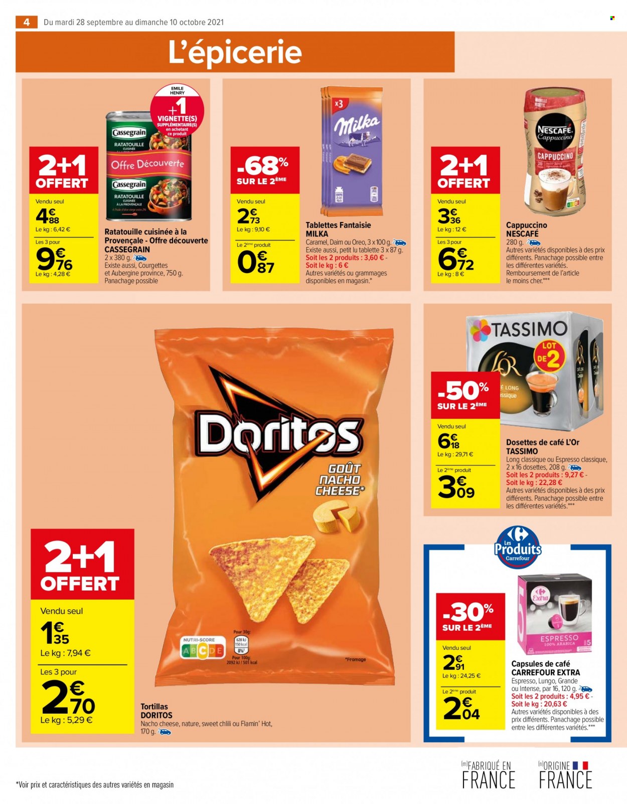 Catalogue Carrefour Market - 28/09/2021 - 10/10/2021. Page 4