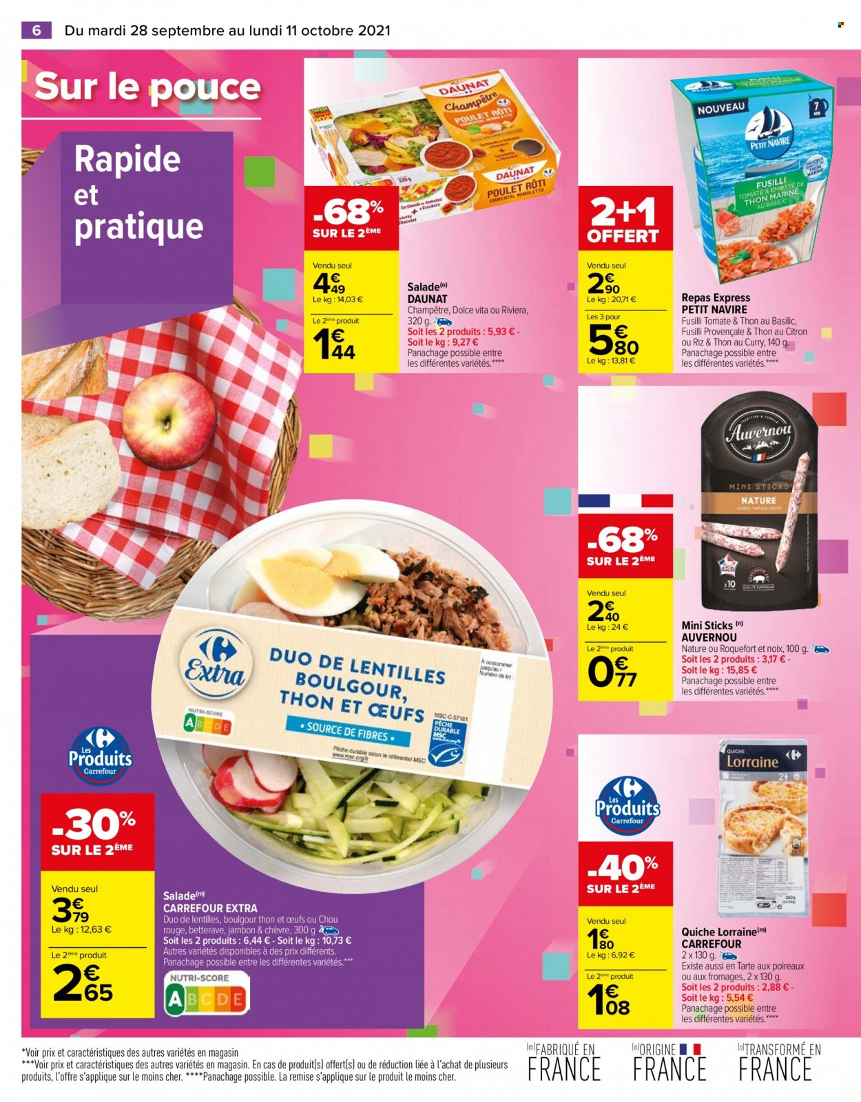 Catalogue Carrefour Hypermarchés - 28/09/2021 - 11/10/2021. Page 6