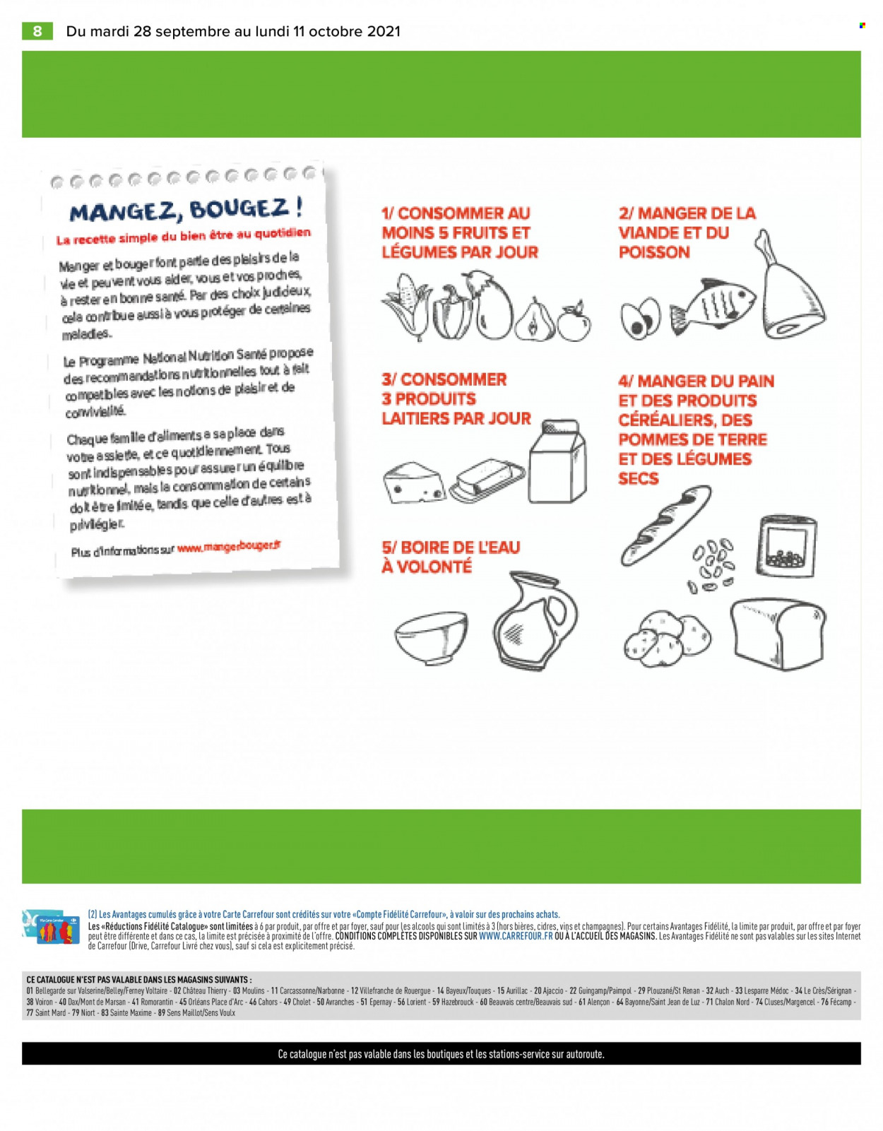Catalogue Carrefour Hypermarchés - 28/09/2021 - 11/10/2021. Page 8