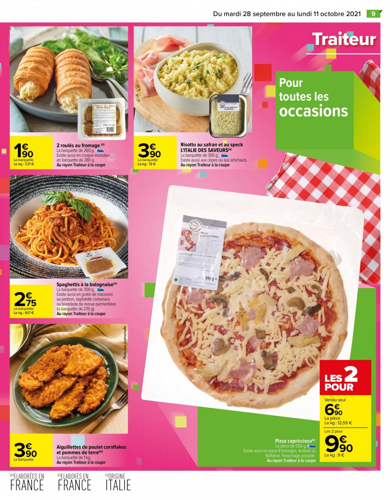 Catalogue Carrefour Hypermarchés - 28/09/2021 - 11/10/2021. Page 9