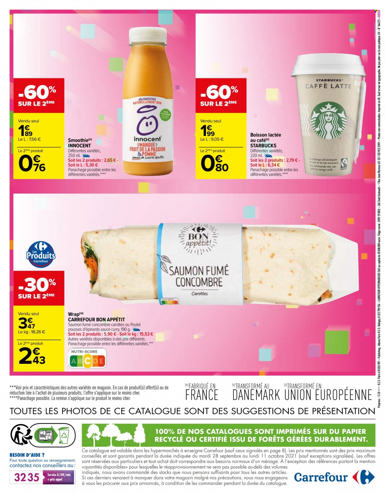 Catalogue Carrefour Hypermarchés - 28/09/2021 - 11/10/2021. Page 16