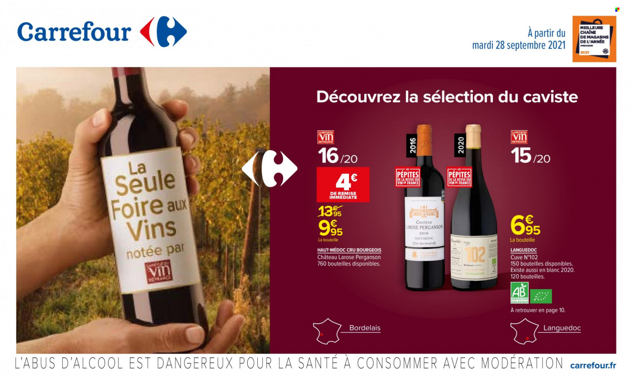 Catalogue Carrefour Hypermarchés - 28/09/2021 - 11/10/2021. Page 1