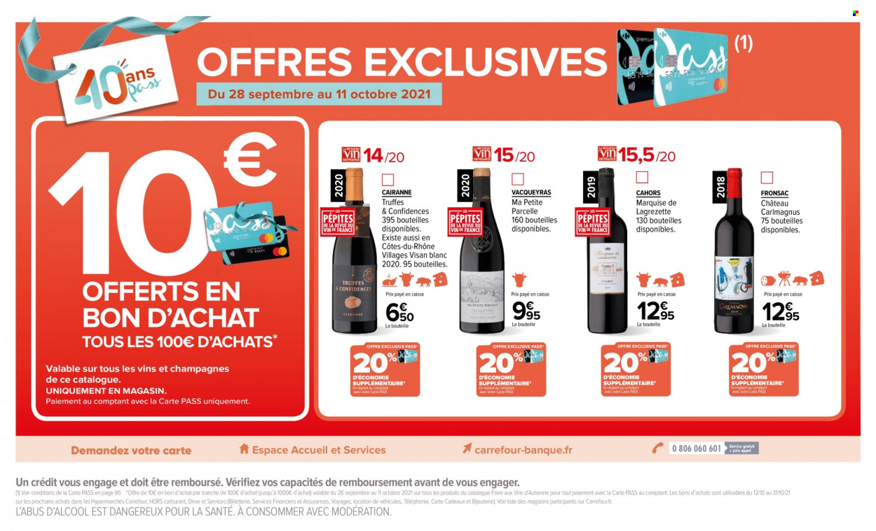 Catalogue Carrefour Hypermarchés - 28/09/2021 - 11/10/2021. Page 4