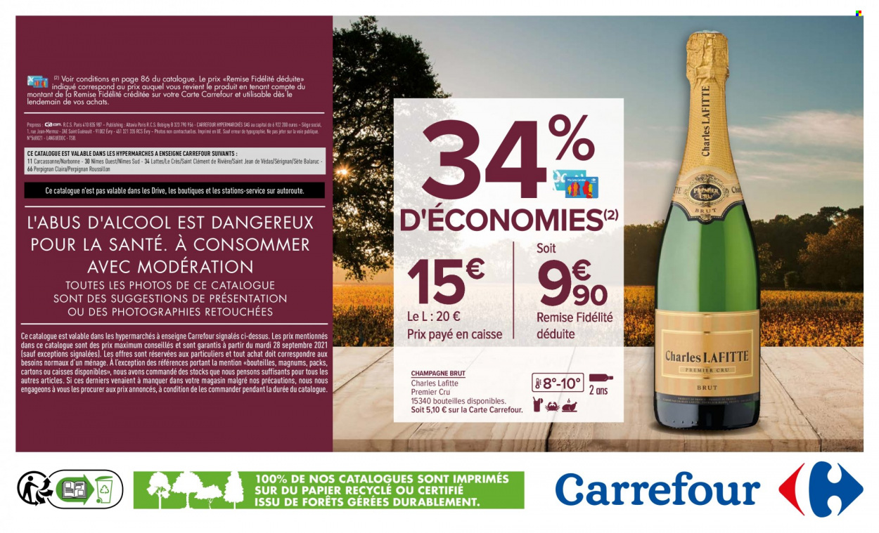 Catalogue Carrefour Hypermarchés - 28/09/2021 - 11/10/2021. Page 88