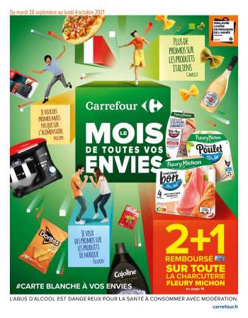 Catalogue Carrefour Hypermarchés - 28/09/2021 - 04/10/2021.