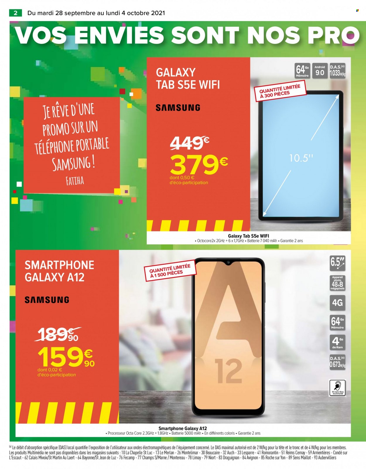 Catalogue Carrefour Hypermarchés - 28/09/2021 - 04/10/2021. Page 2