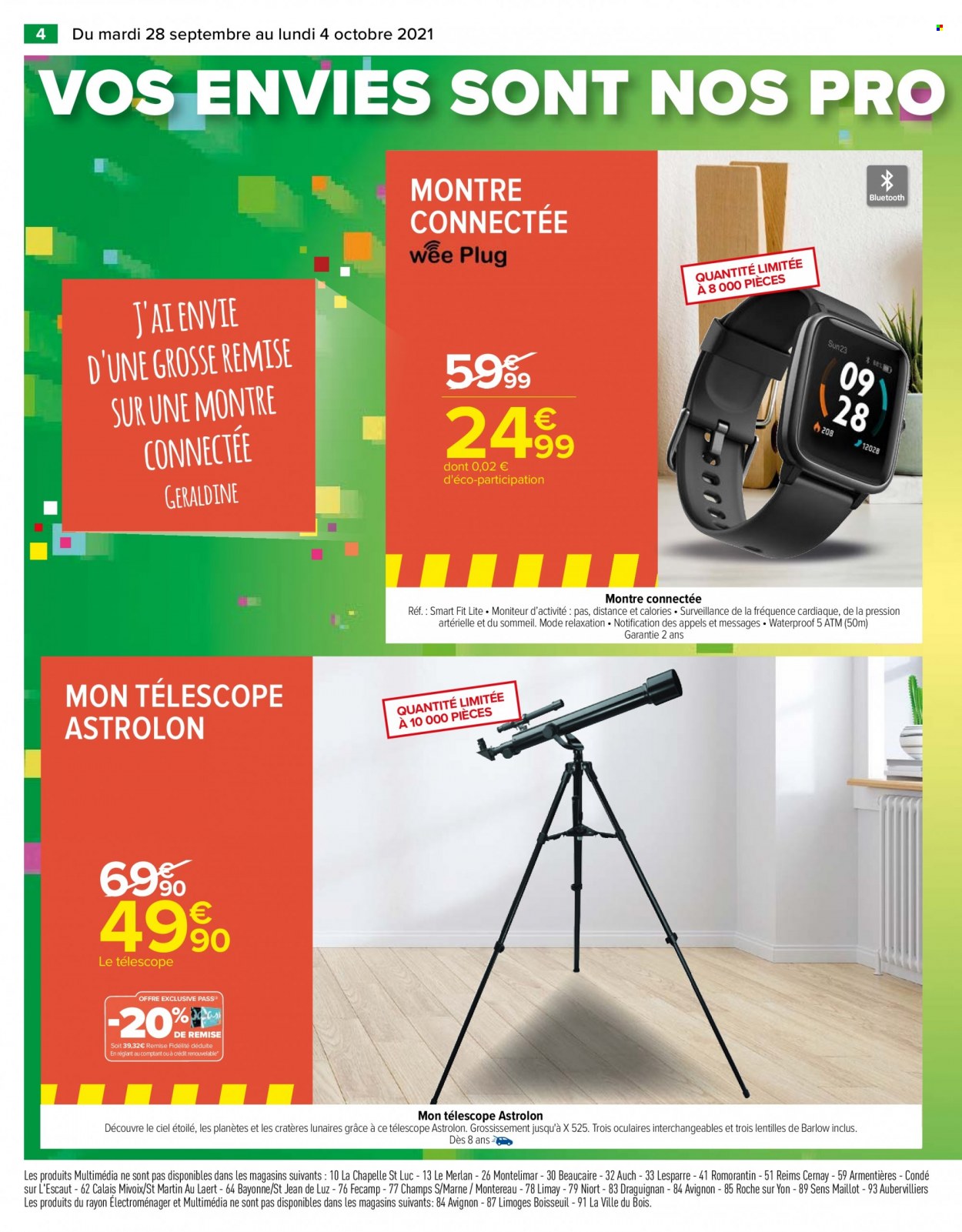 Catalogue Carrefour Hypermarchés - 28/09/2021 - 04/10/2021. Page 4