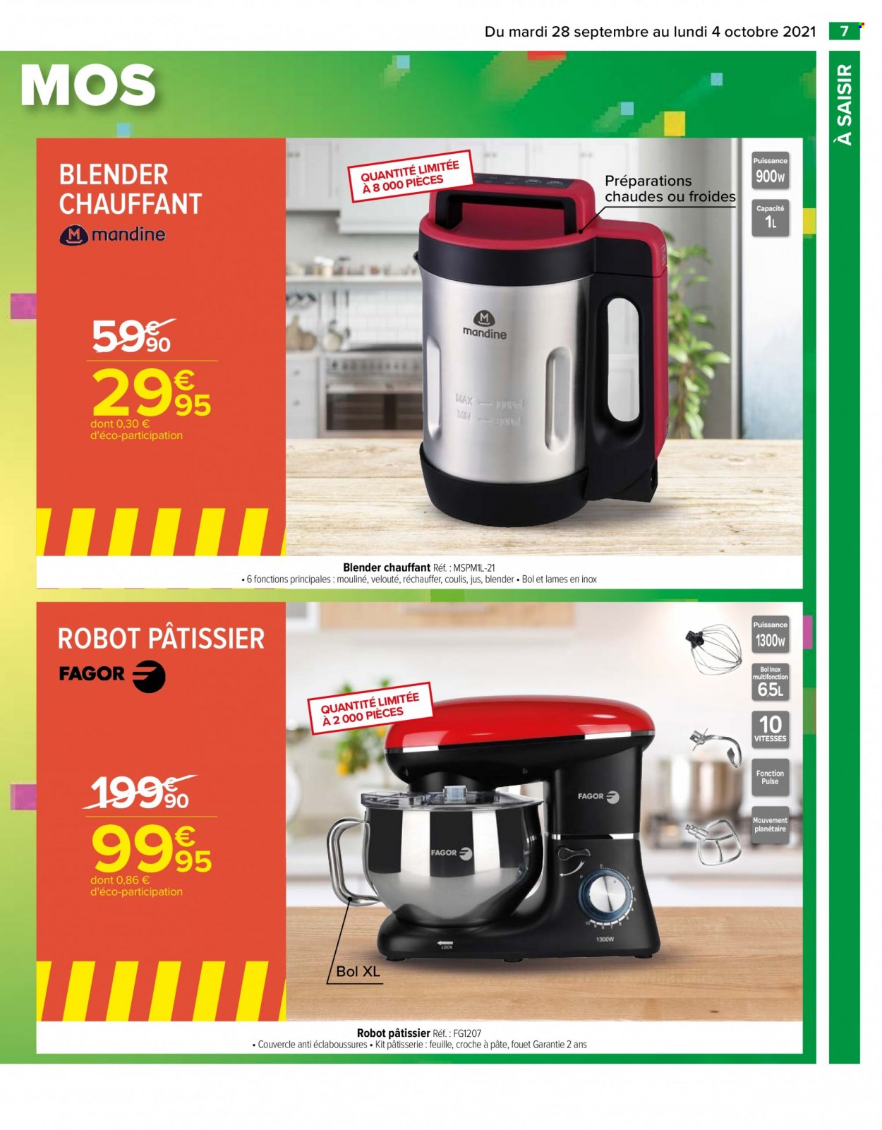 Catalogue Carrefour Hypermarchés - 28/09/2021 - 04/10/2021. Page 7