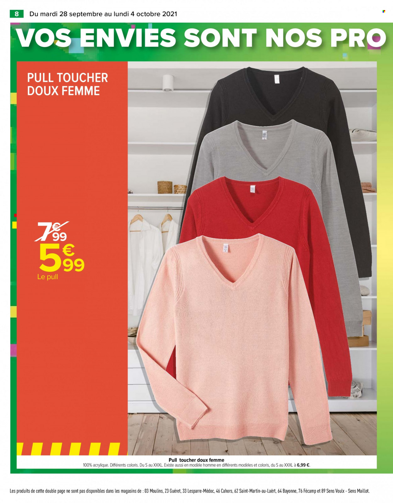 Catalogue Carrefour Hypermarchés - 28/09/2021 - 04/10/2021. Page 8