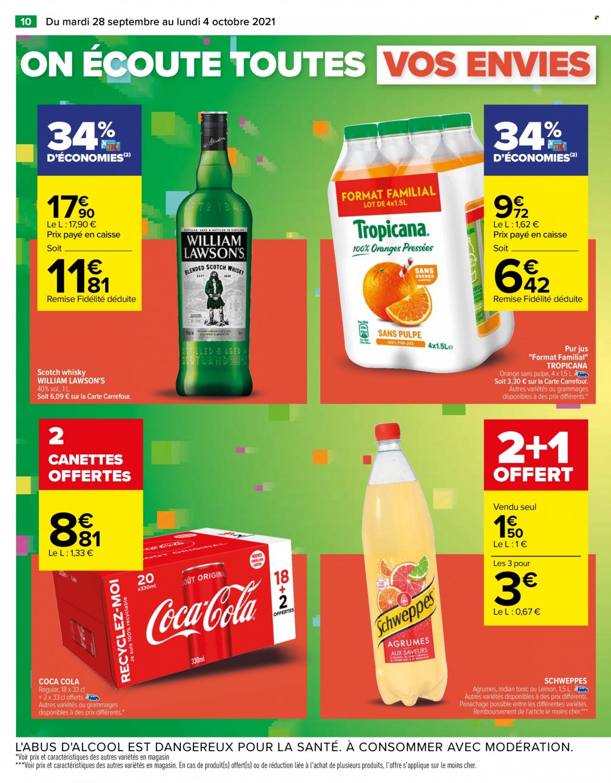 Catalogue Carrefour Hypermarchés - 28/09/2021 - 04/10/2021. Page 10