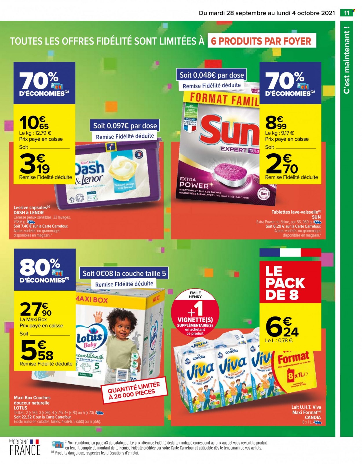 Catalogue Carrefour Hypermarchés - 28/09/2021 - 04/10/2021. Page 11