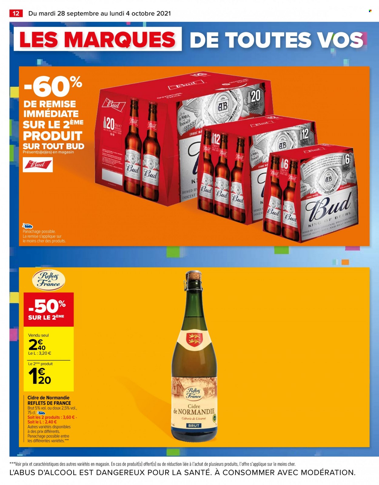 Catalogue Carrefour Hypermarchés - 28/09/2021 - 04/10/2021. Page 12