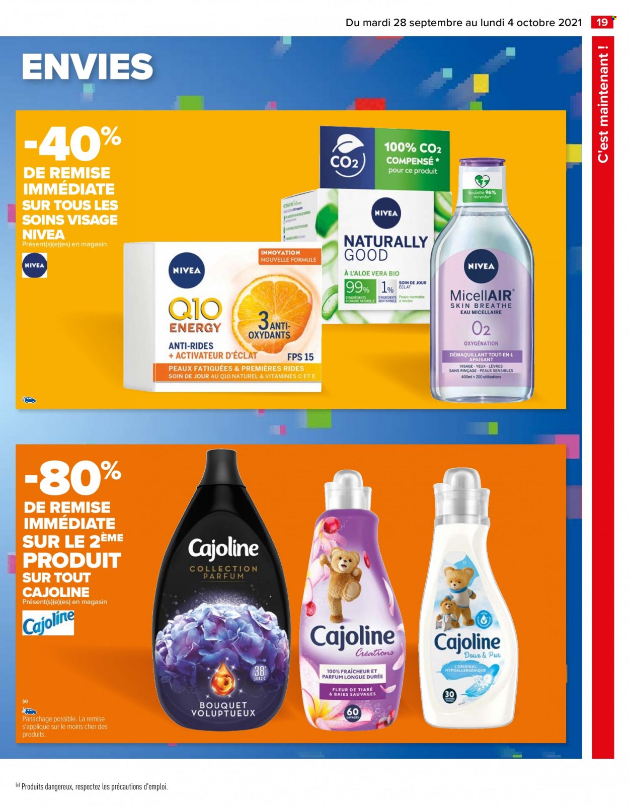 Catalogue Carrefour Hypermarchés - 28/09/2021 - 04/10/2021. Page 19
