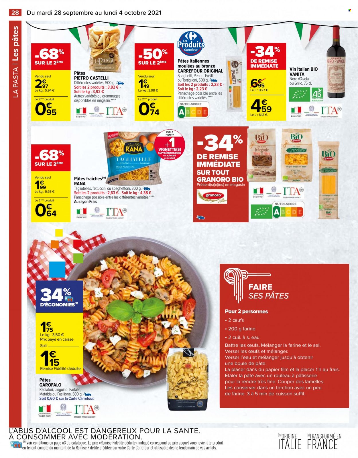 Catalogue Carrefour Hypermarchés - 28/09/2021 - 04/10/2021. Page 28