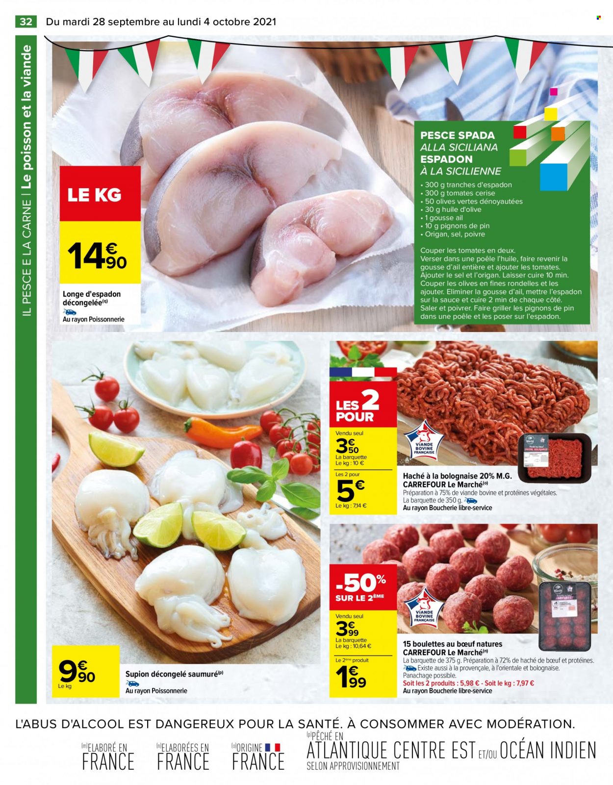Catalogue Carrefour Hypermarchés - 28/09/2021 - 04/10/2021. Page 32