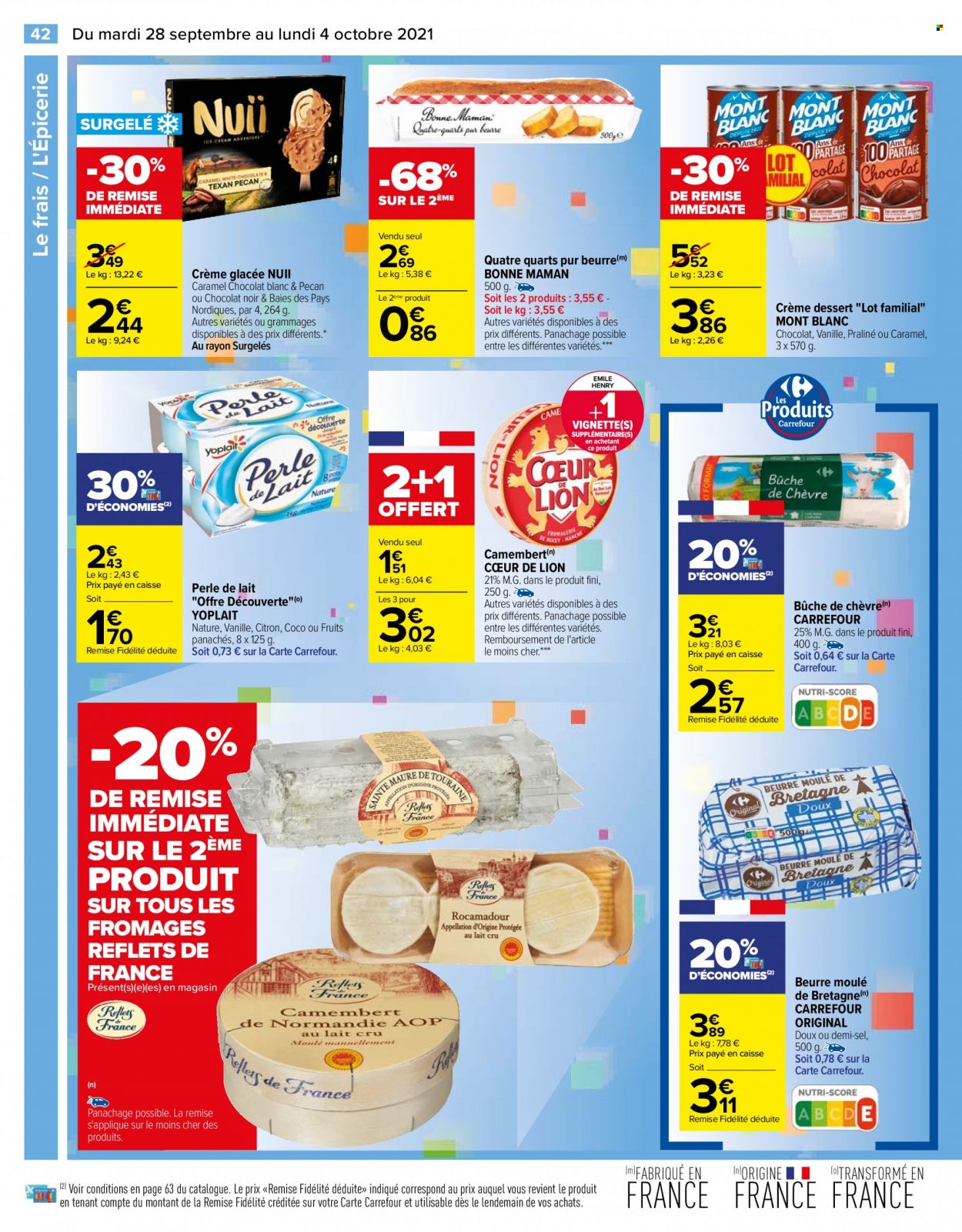 Catalogue Carrefour Hypermarchés - 28/09/2021 - 04/10/2021. Page 42