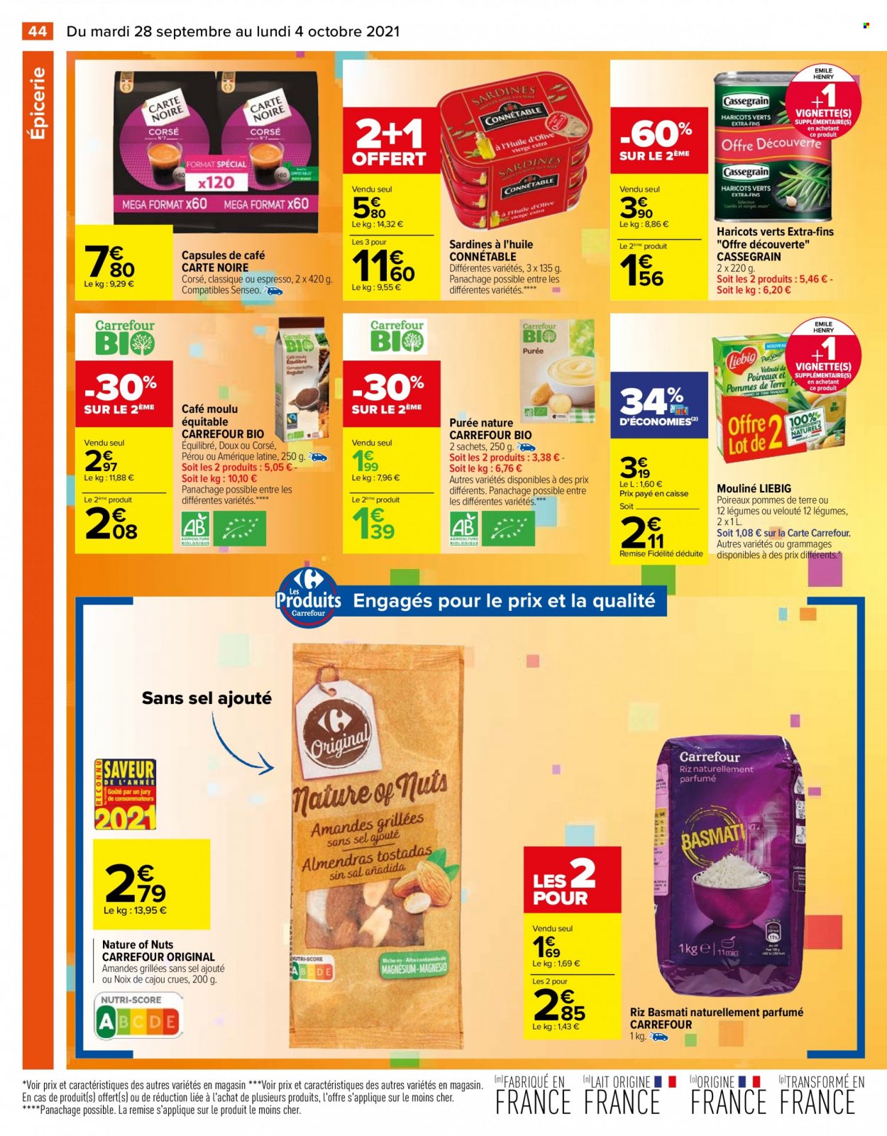 Catalogue Carrefour Hypermarchés - 28/09/2021 - 04/10/2021. Page 44