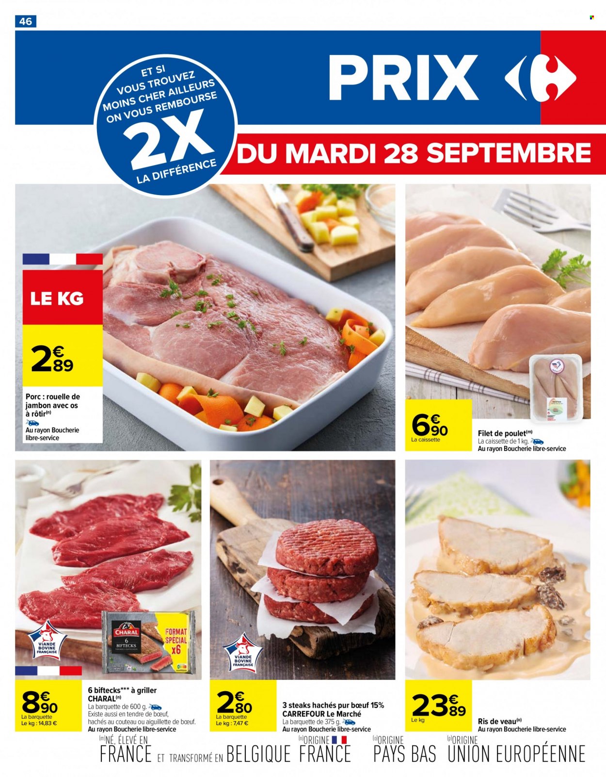 Catalogue Carrefour Hypermarchés - 28/09/2021 - 04/10/2021. Page 46