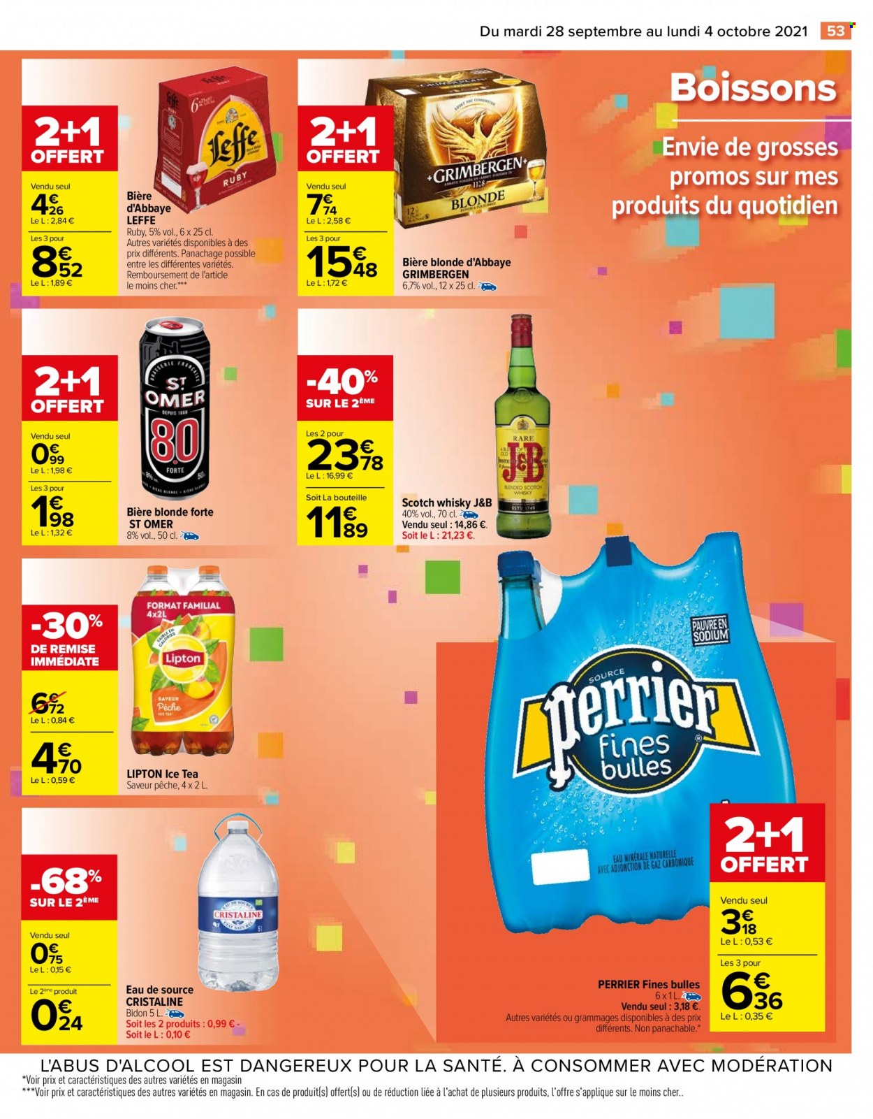 Catalogue Carrefour Hypermarchés - 28/09/2021 - 04/10/2021. Page 54