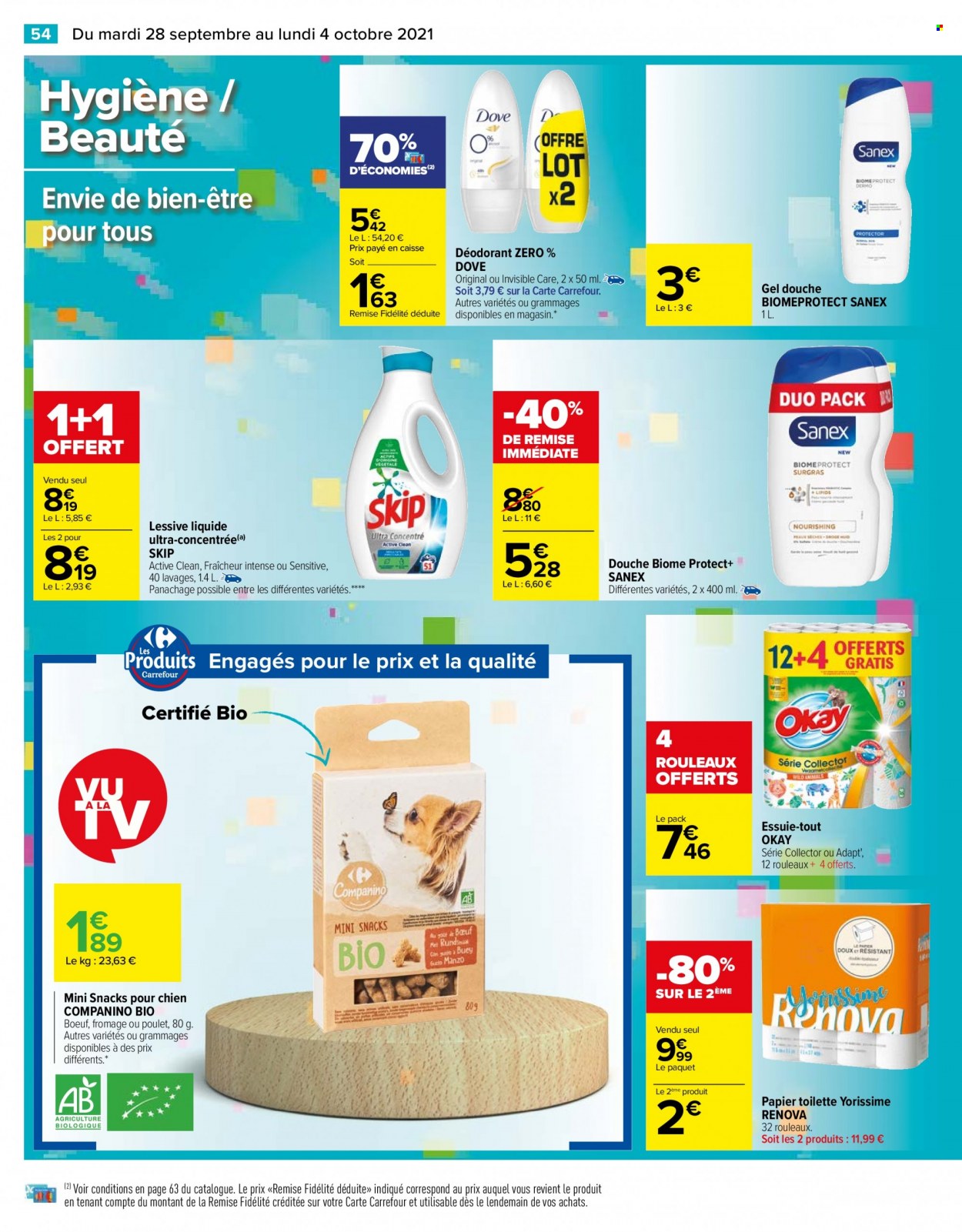 Catalogue Carrefour Hypermarchés - 28/09/2021 - 04/10/2021. Page 55