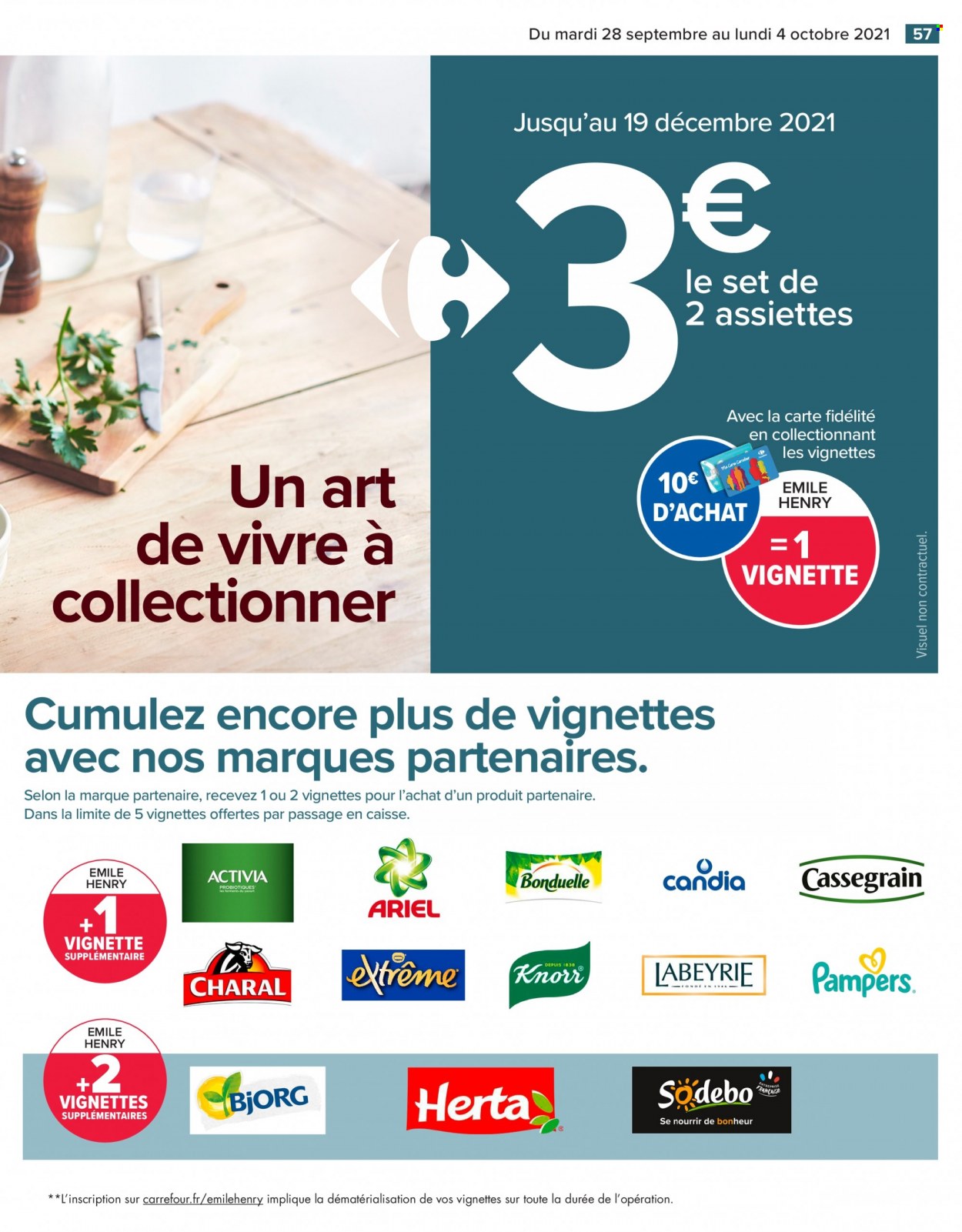 Catalogue Carrefour Hypermarchés - 28/09/2021 - 04/10/2021. Page 58