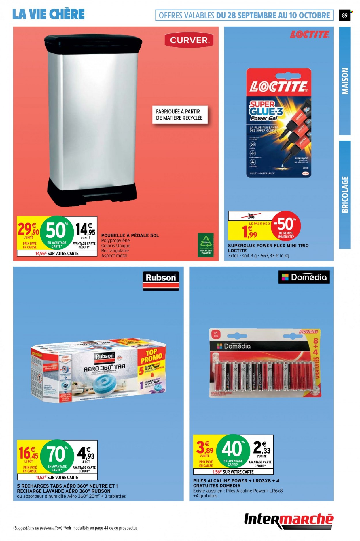 Catalogue Intermarché Hyper - 28/09/2021 - 03/10/2021. Page 89
