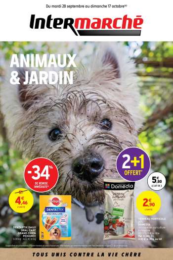 Catalogue Intermarché - 28/09/2021 - 17/10/2021.