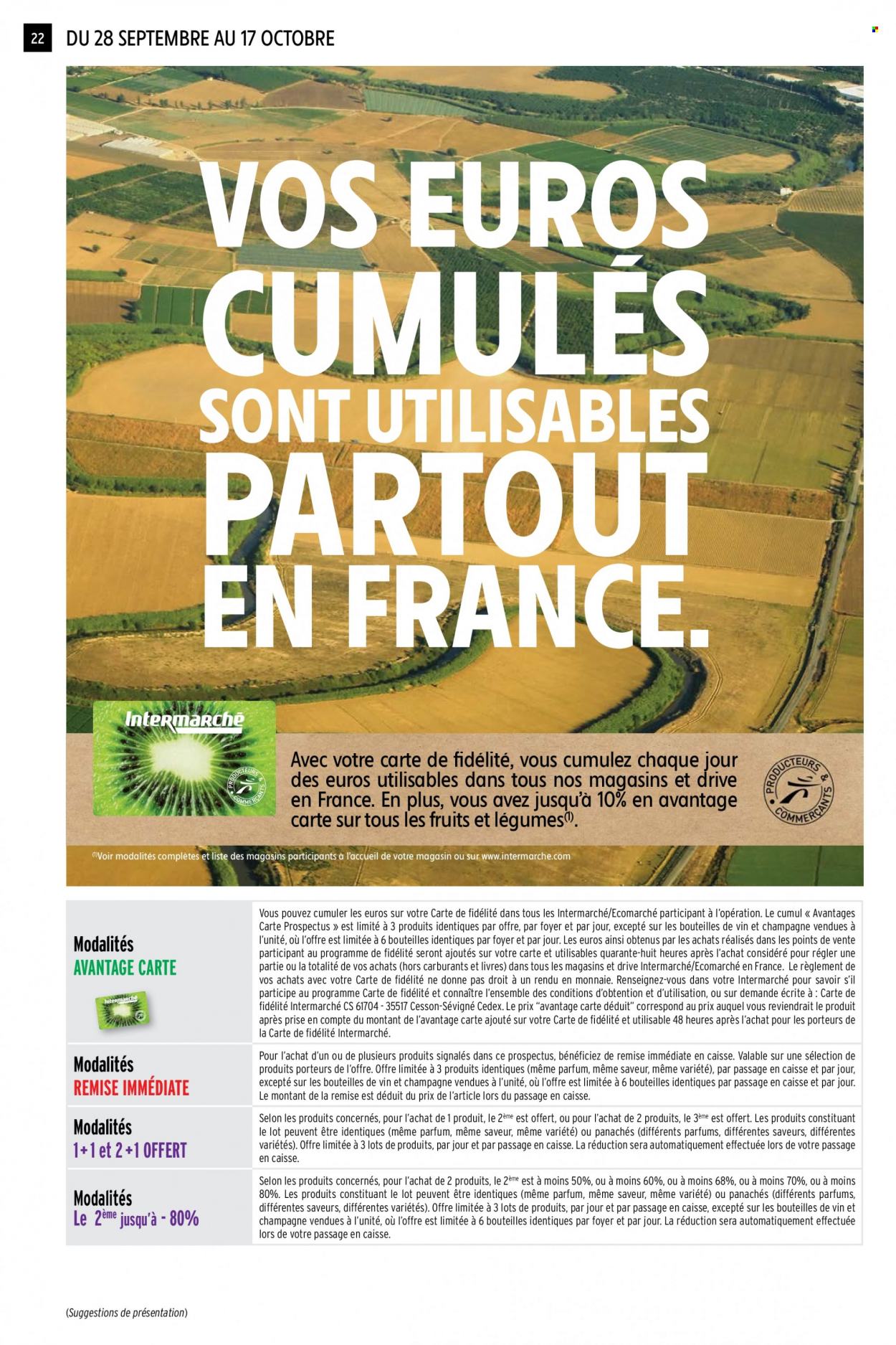 Catalogue Intermarché - 28/09/2021 - 17/10/2021. Page 22